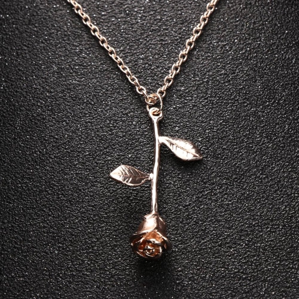 Delicate Rose Gold Pendant